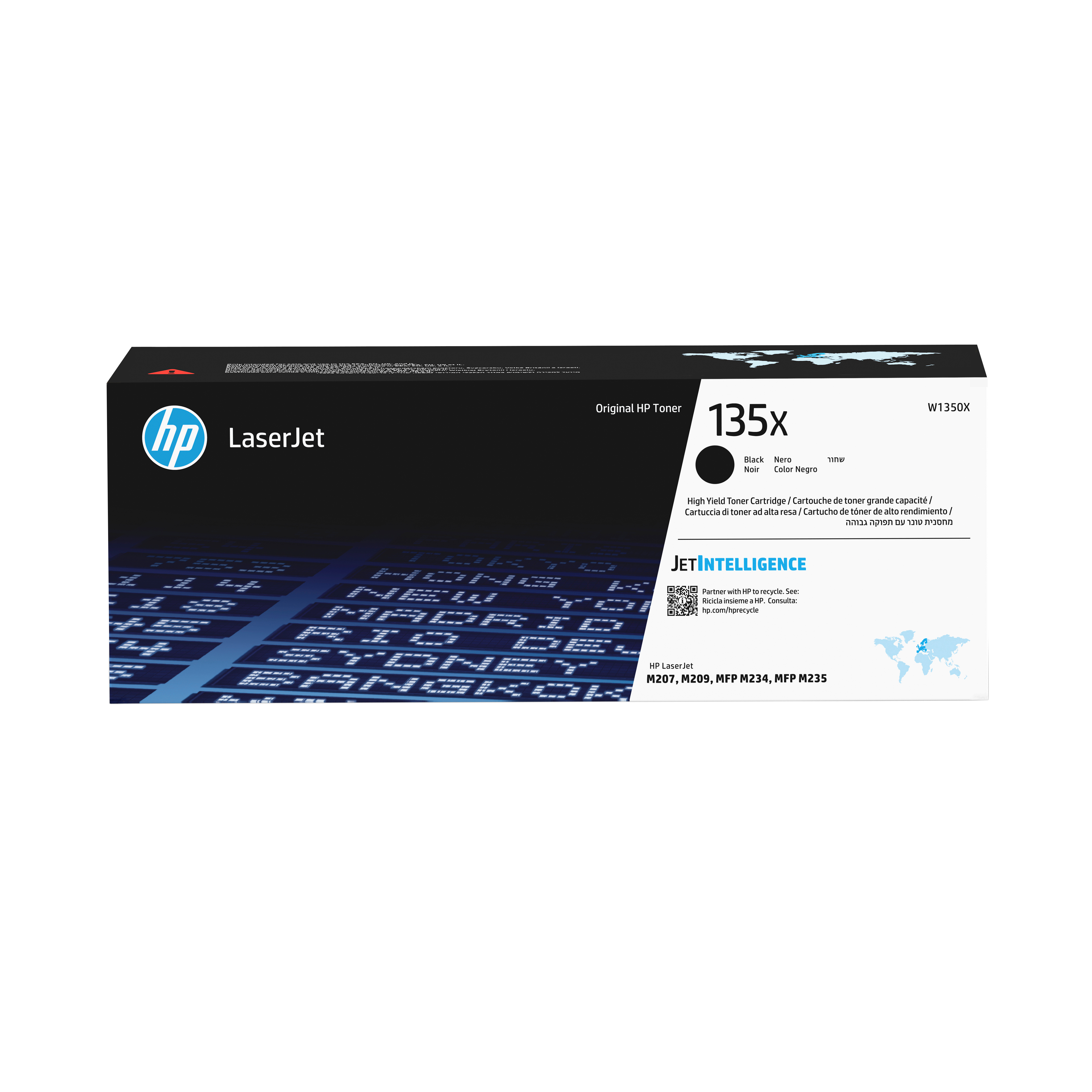 HP Toner 135X W1350X Schwarz bis zu 2.400 Seiten ISO/IEC 19798
