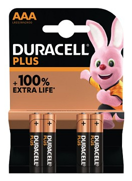 Duracell Plus Single-Use Battery Aaa  Alkaline