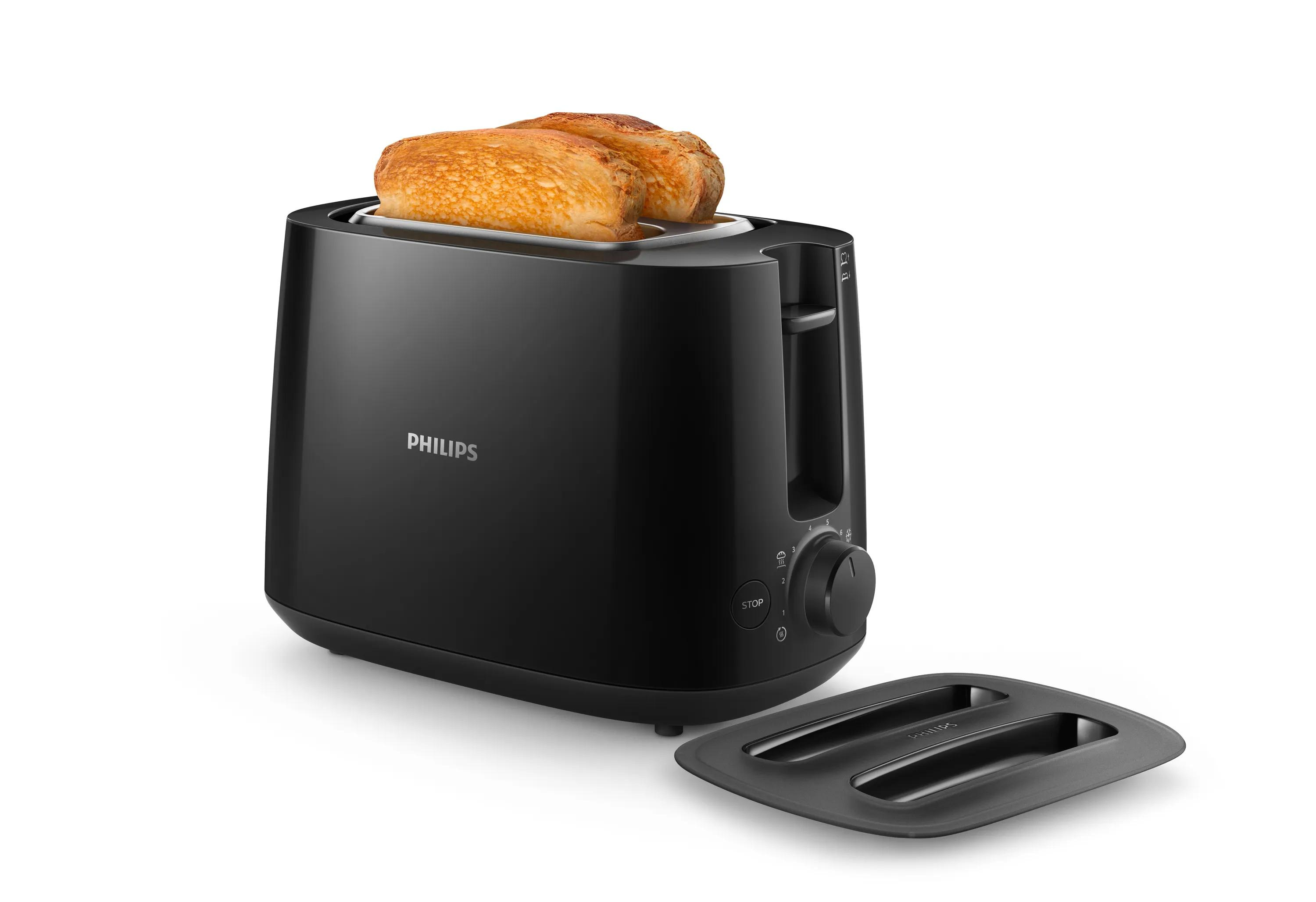 Philips Daily Collection HD2582 Brødrister Sort