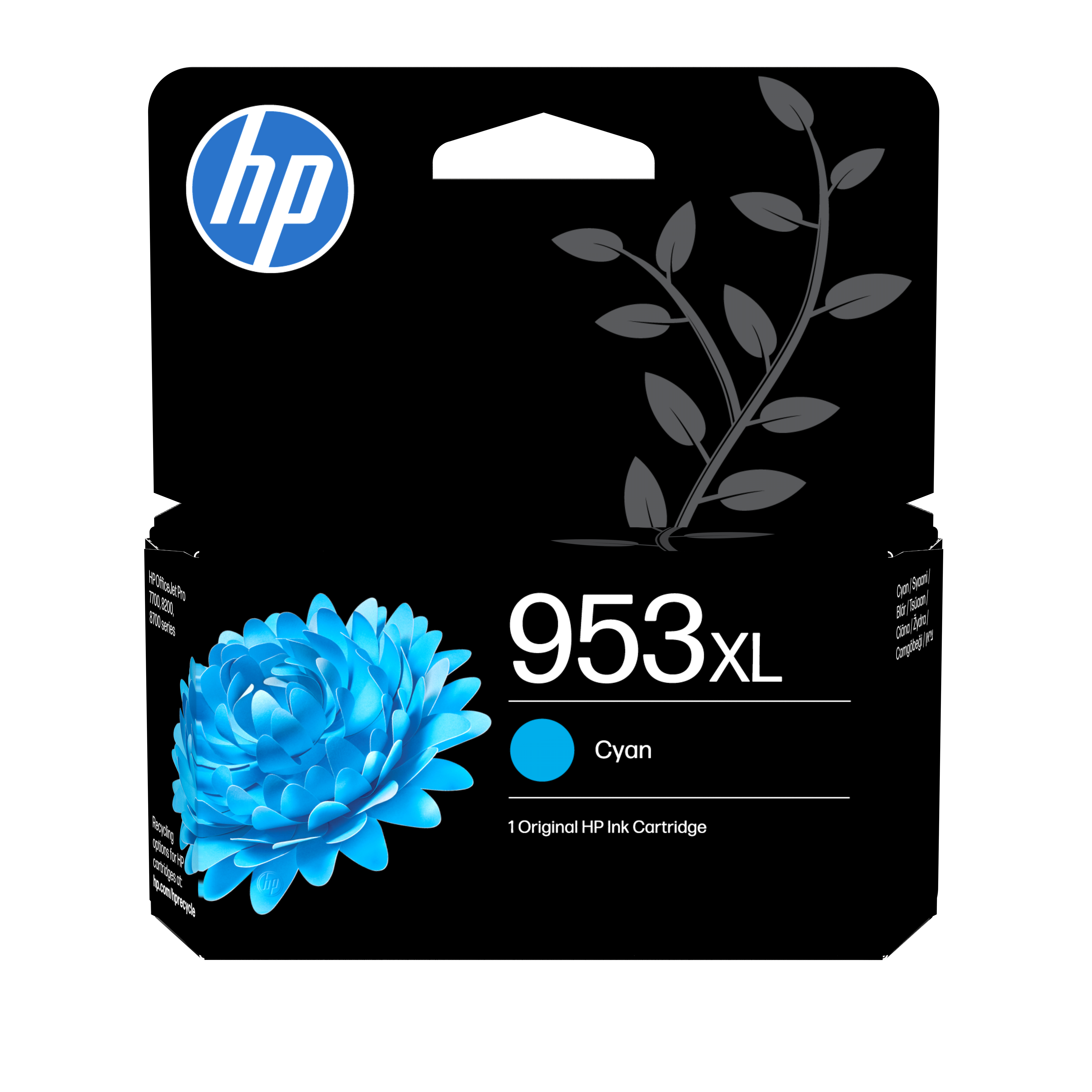 HP 953XL - Højtydende - cyan - origina
