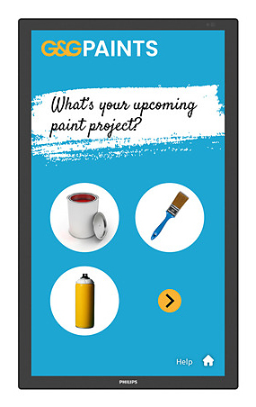Philips 24BDL3751T/00 | T-Line | 24"" | 1920x1080 | 250Nits | Capacitive Touch | Android SoC