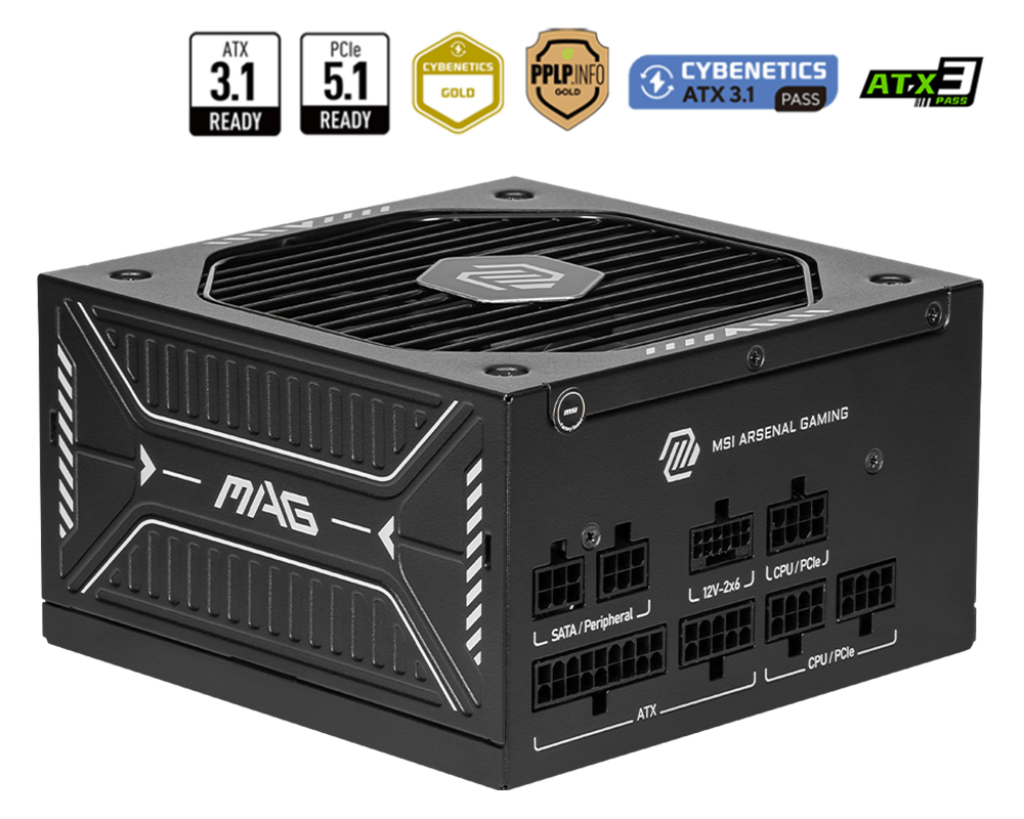 PSU MSI MAG A750GLS PCIE5