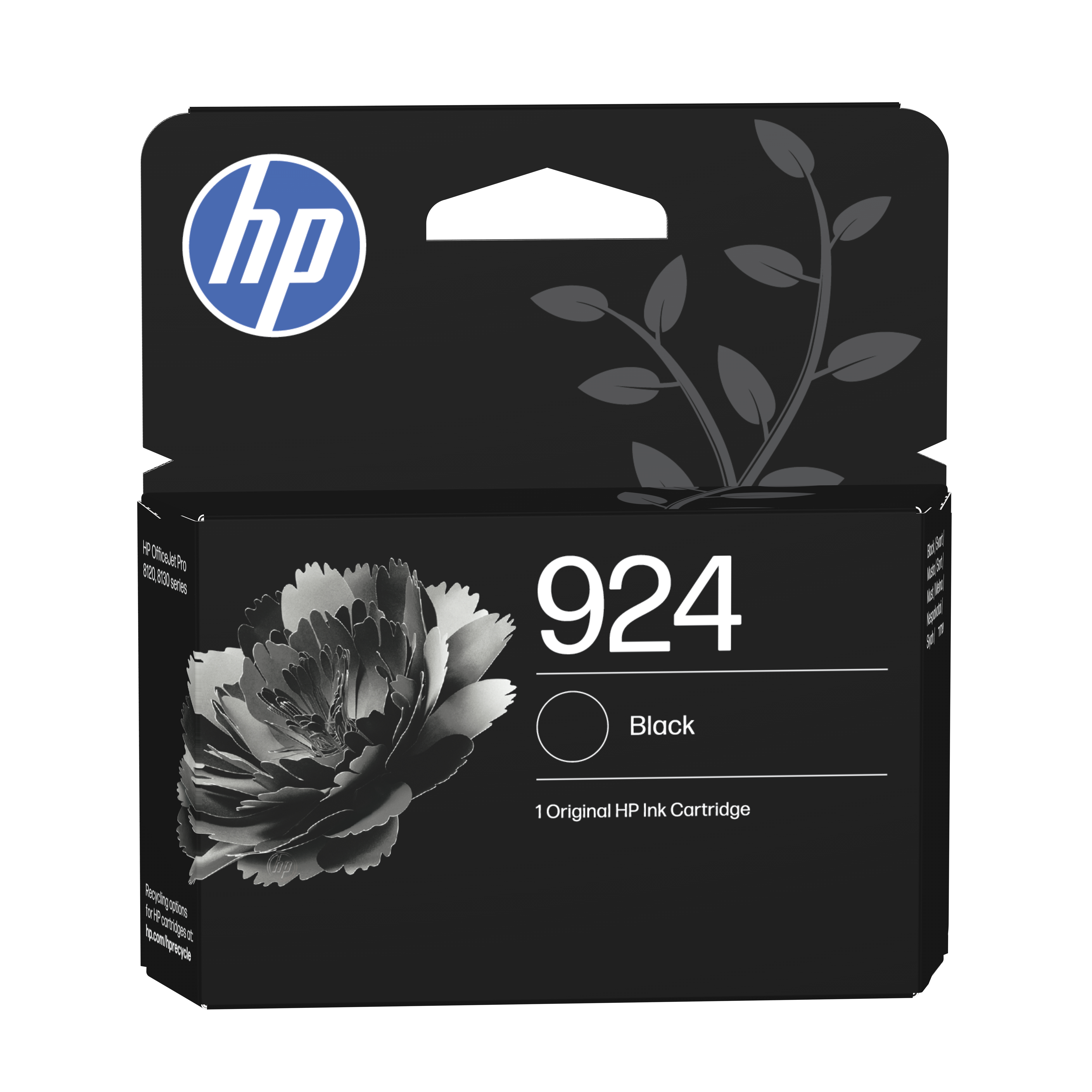 HP 924 - sort - original - blækpatron