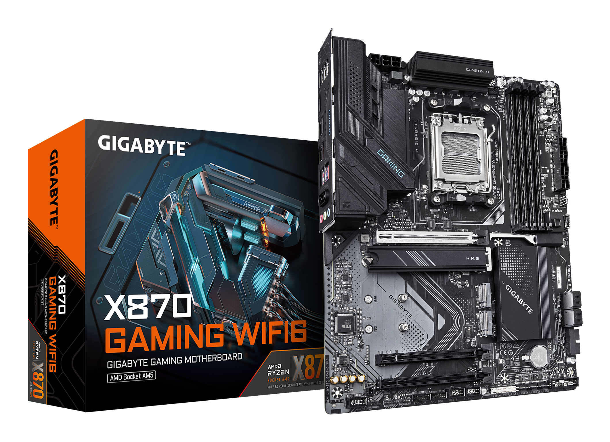 Gigabyte X870 GAMING WIFI6 ATX Socket AM5 AMD X870