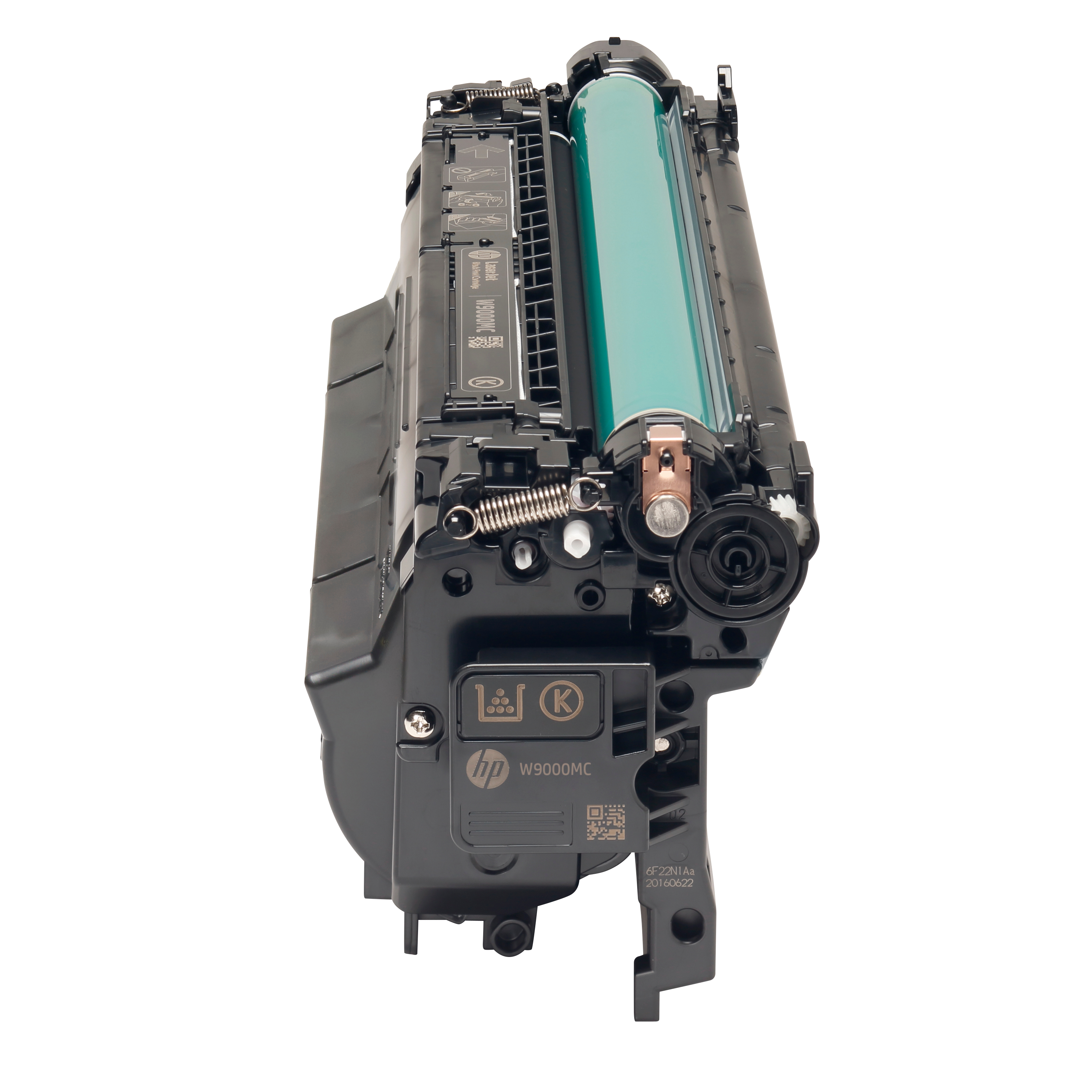 HP 655A - sort - original - LaserJet -