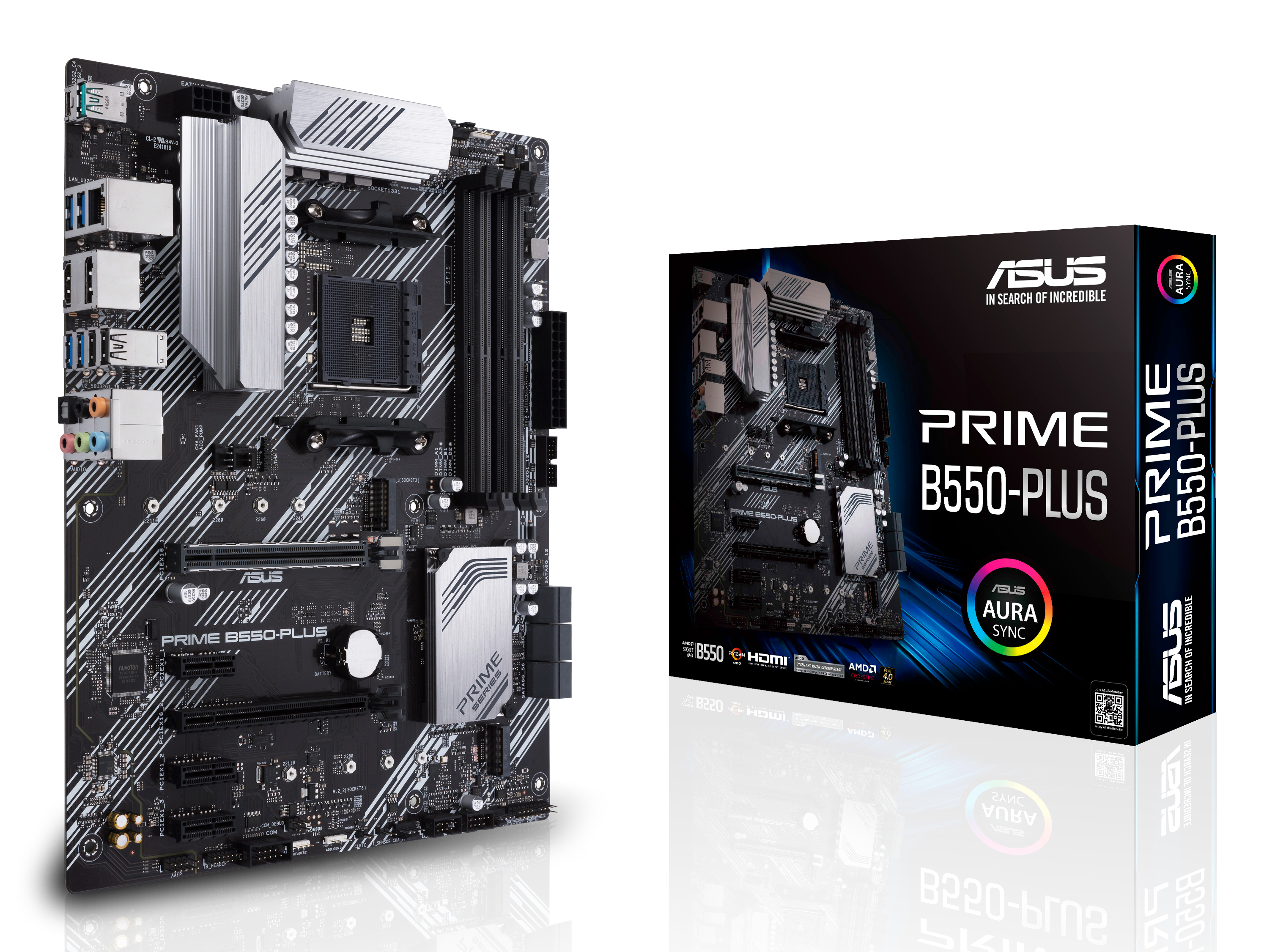 ASUS PRIME B550-PLUS - bundkort - ATX