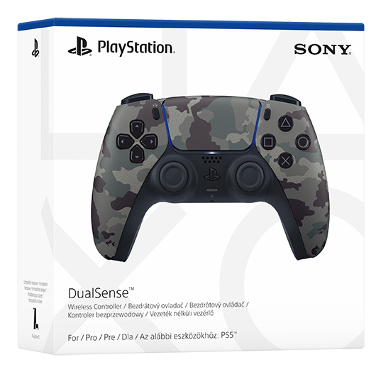 Sony DualSense v3 Game Pad kabellos Bluetooth Gray Camo PS719023708