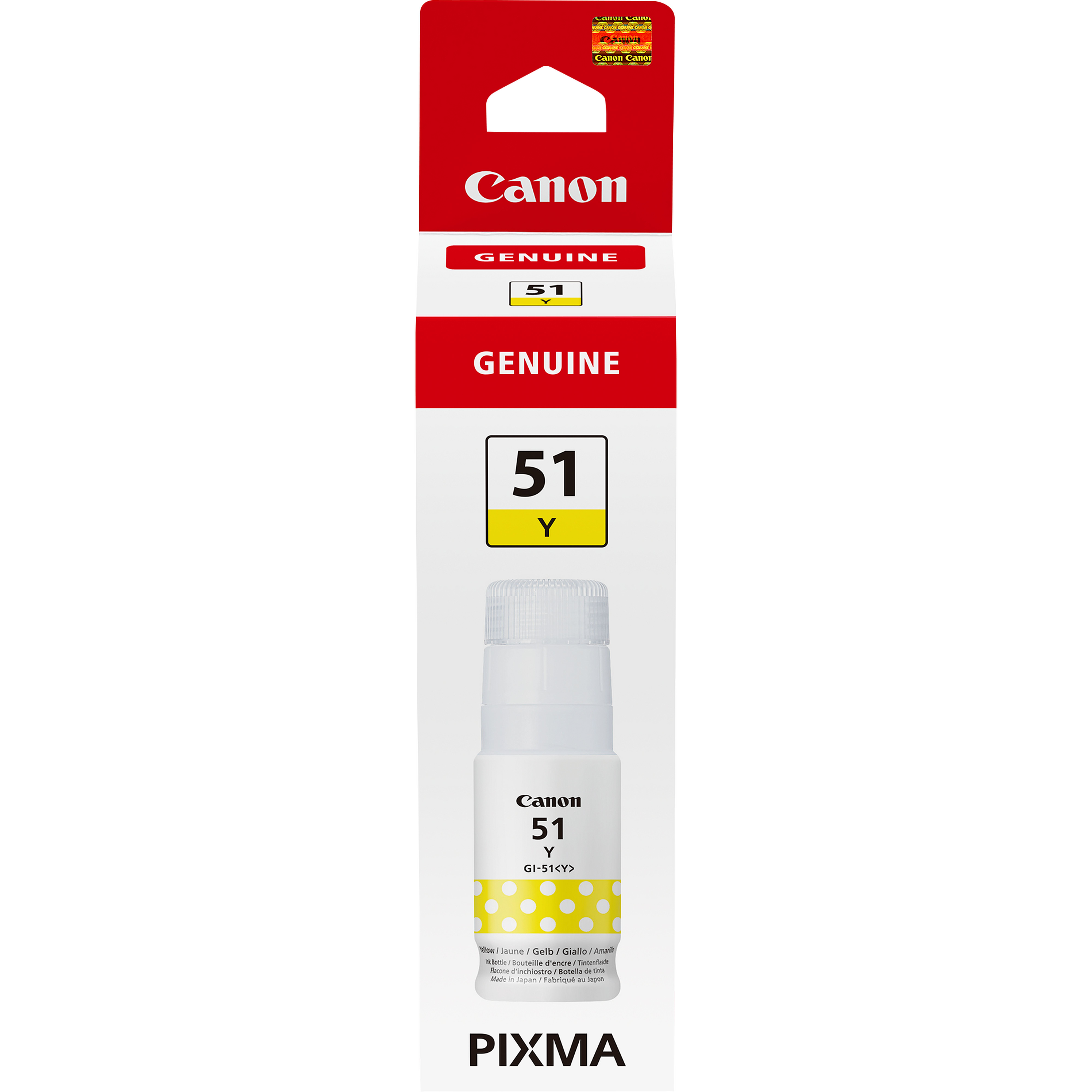Canon GI-51Y / 4548c001 Original Nachfülltinte Gelb