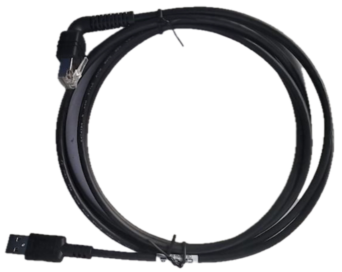 Zebra Verbindungskabel, USB, angewinkelt