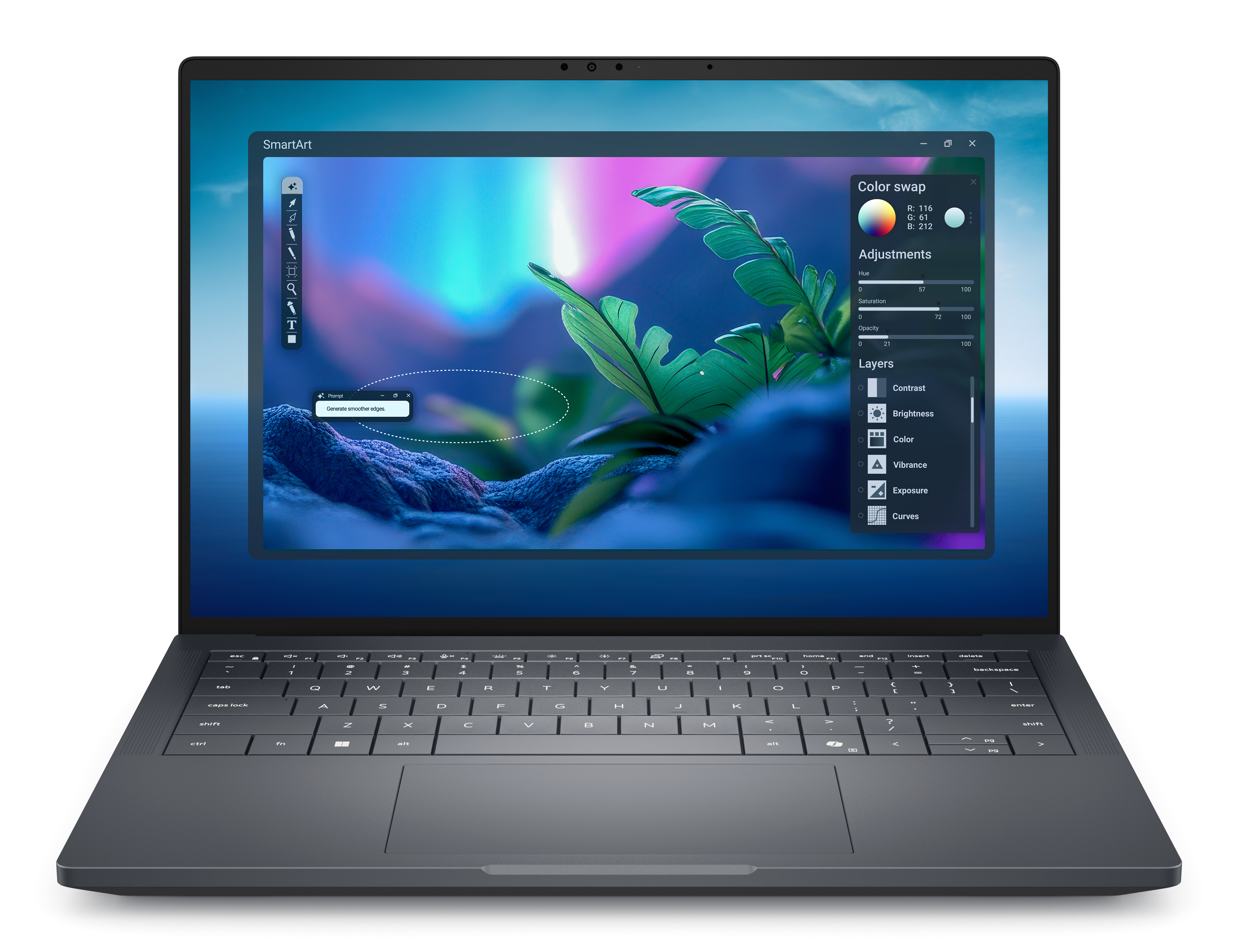 DELL Pro Max Premium 14 MA14250 Intel Core Ultra 7 265H 14inch FHD+ 32GB 1TB SSD Nvidia RTX 2000 WLAN Backlit Kb W11P 3Y ProSpt