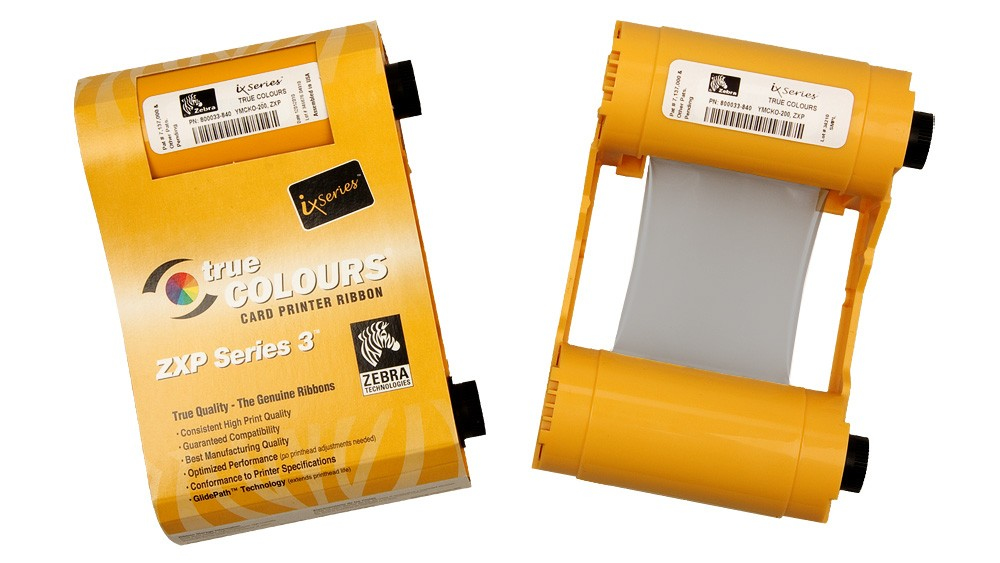 Zebra YMCKOK - YMCKO - Ribbon cartridge with cleaning roller (800033-348)