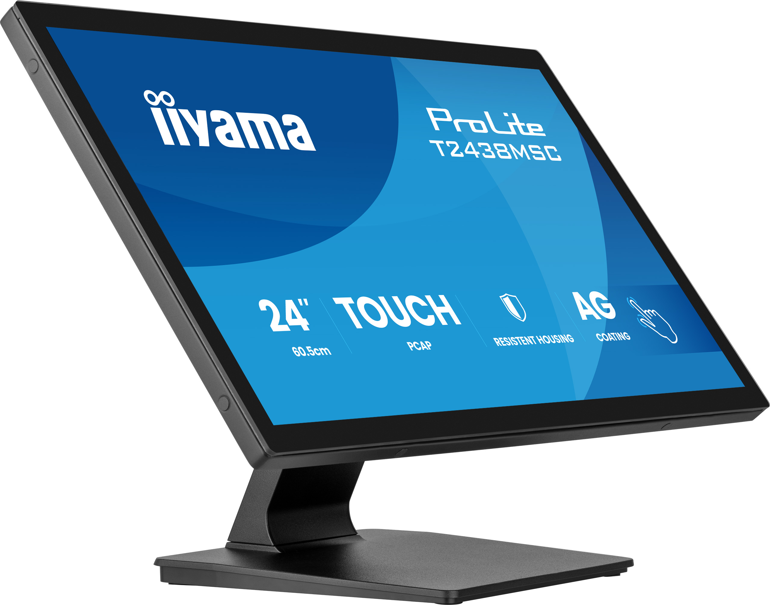 IIYAMA 60.5cm (23,8") T2438MSC-B2 16:9 M-Touch HDMI+DP+USB