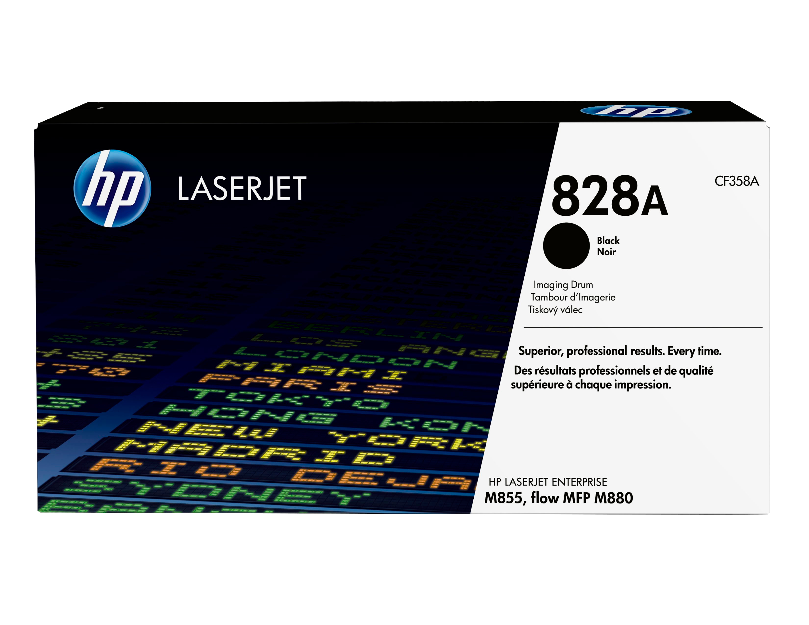 HP 828A - sort - original - tromlekit