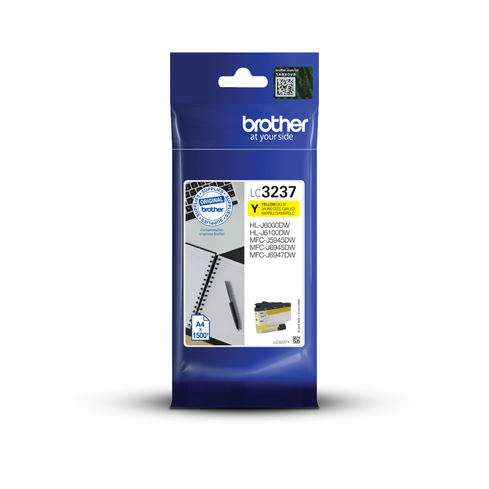 Brother Tinte LC-3237Y Gelb