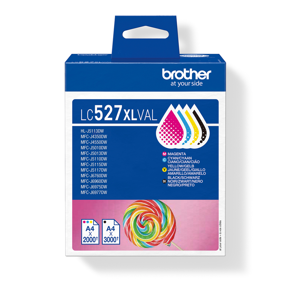 BROTHER Value pack high yield CMYK up to 1 x 3 000 + 3 x 2 000 pages