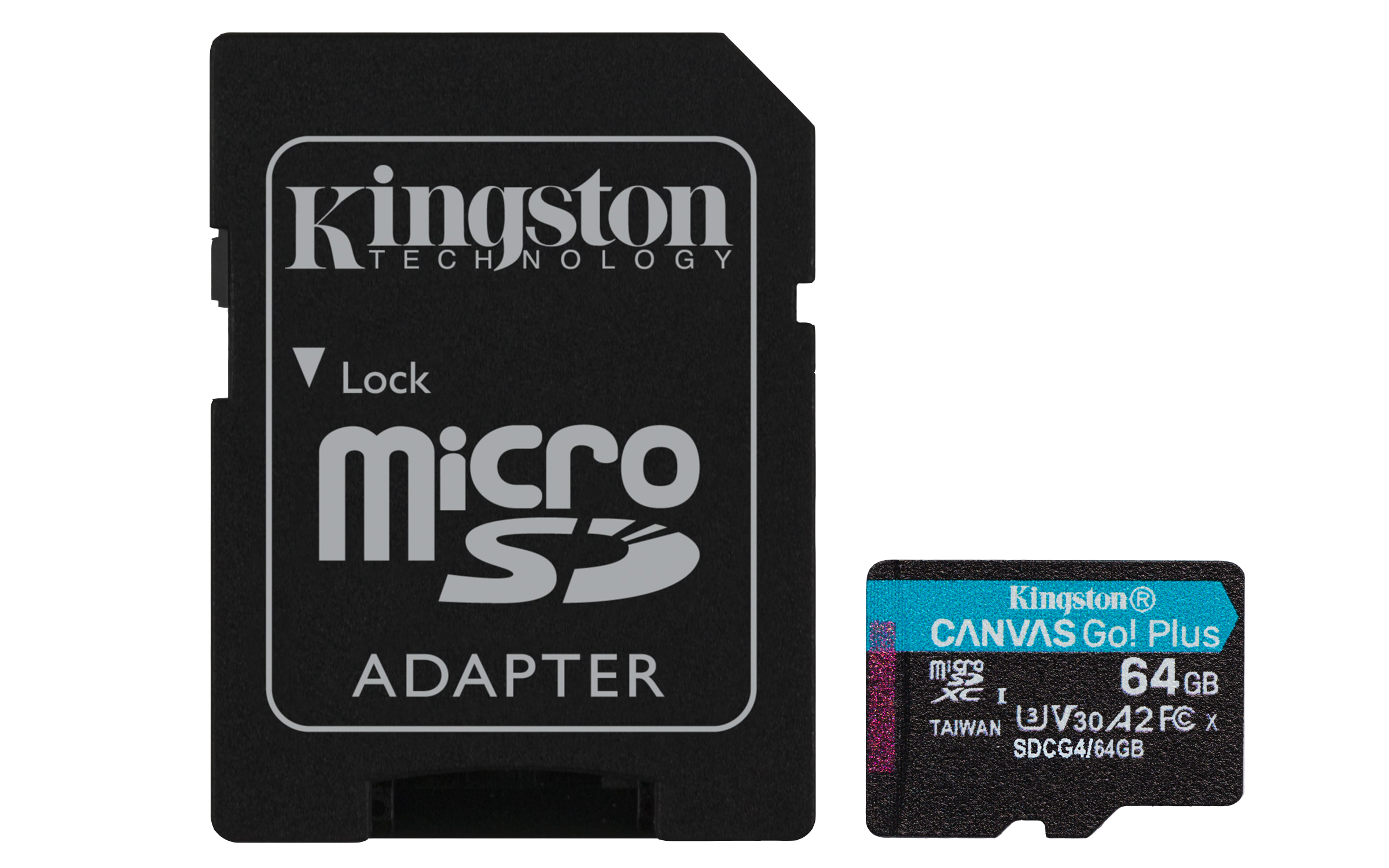 Kingston Canvas Go Plus Gen4 MicroSD 64GB