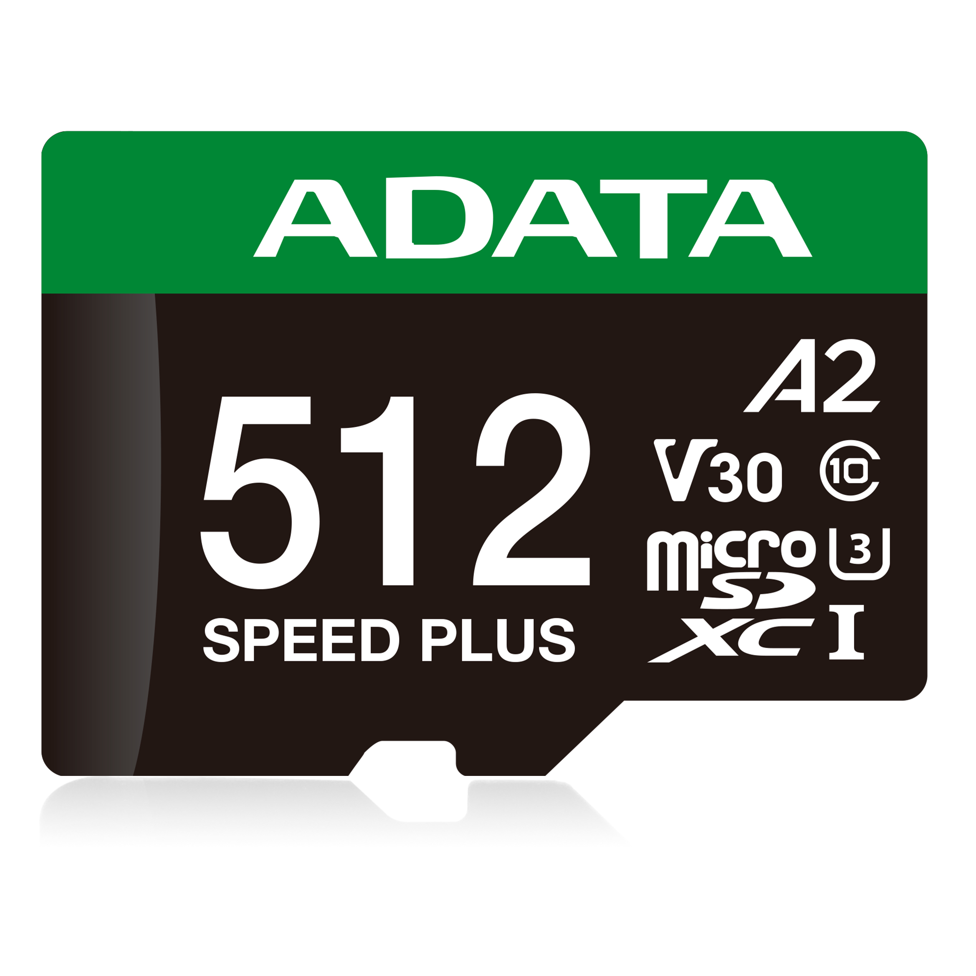 CARD ADATA SPEED PLUS microSDXC 512 GB (UHS-I U3, Class 10, V30, A2)