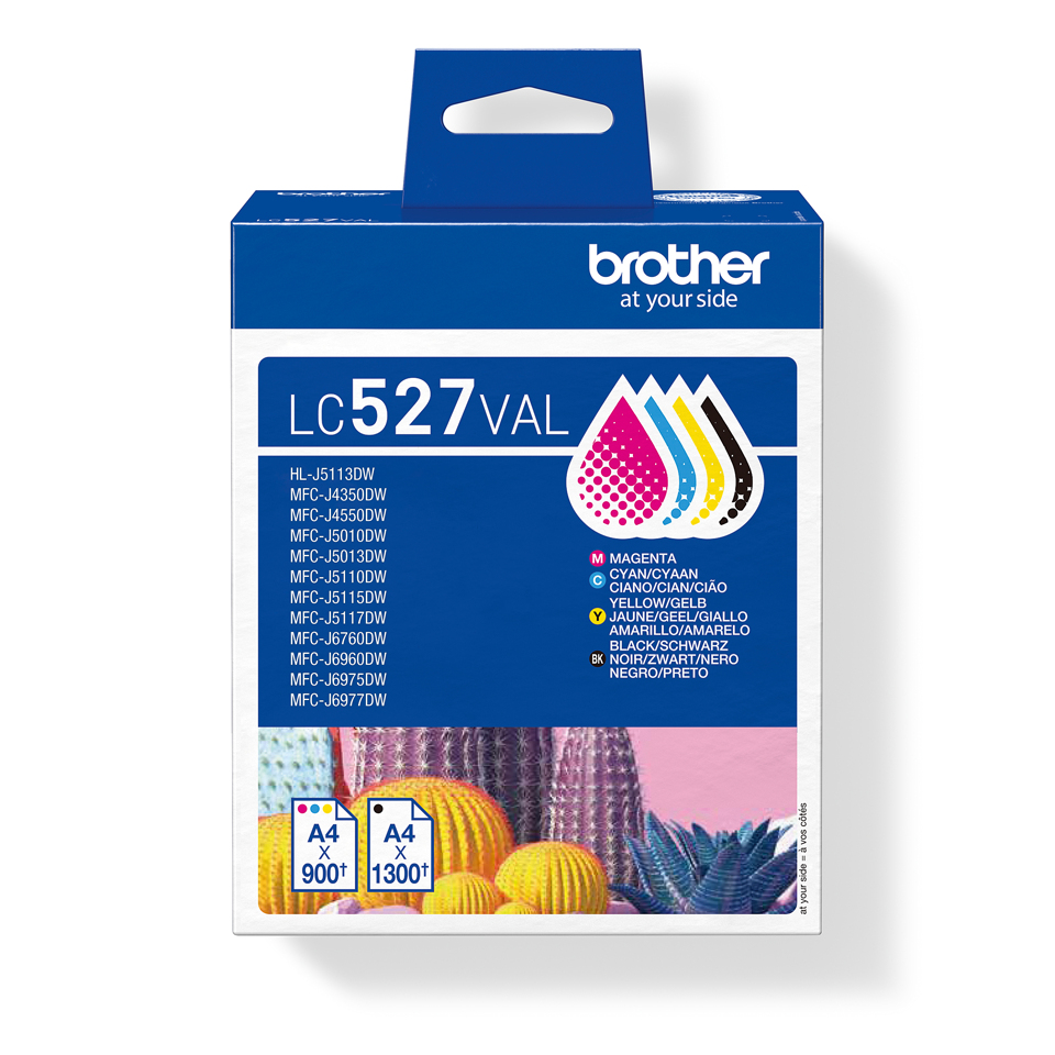 BROTHER Value pack CMYK up to 1 x 1 300 + 3 x 900 pages