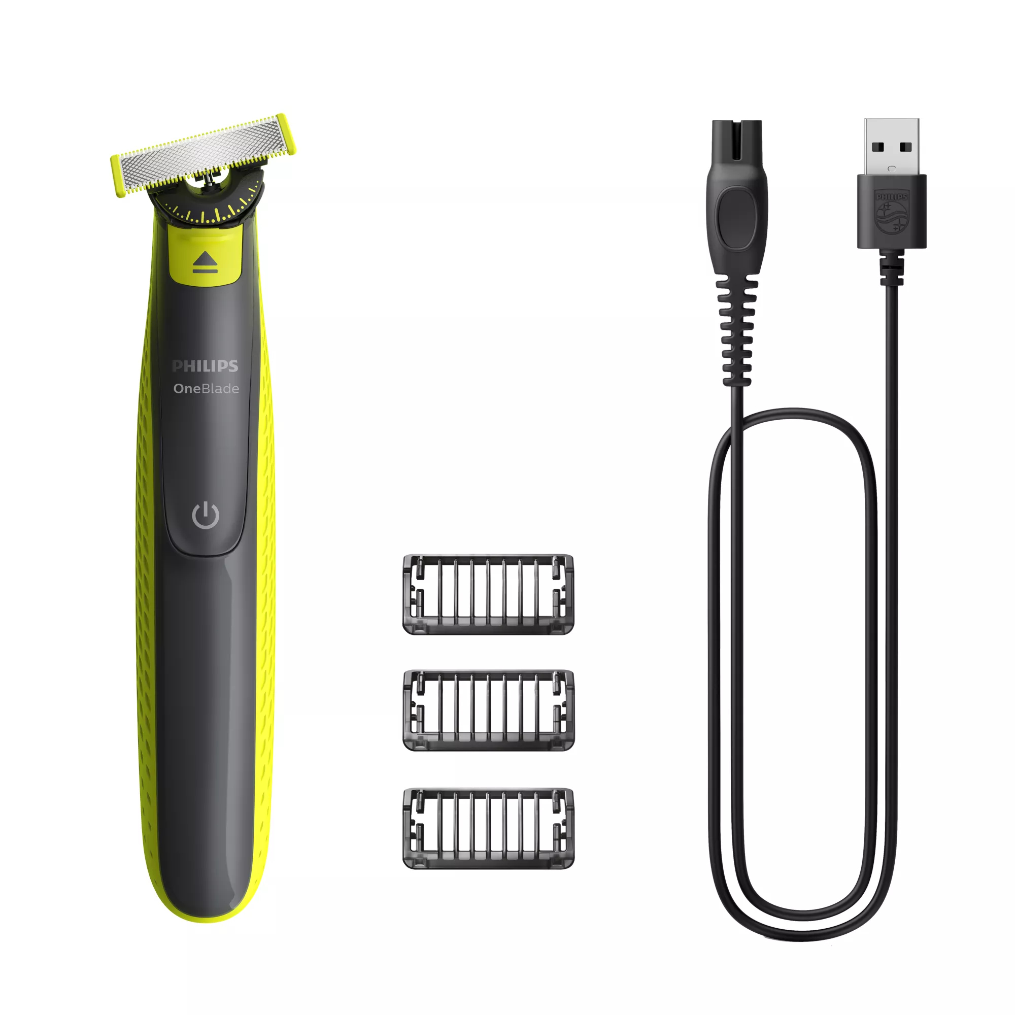 Philips OneBlade QP2724 Trimmer Grå Grøn