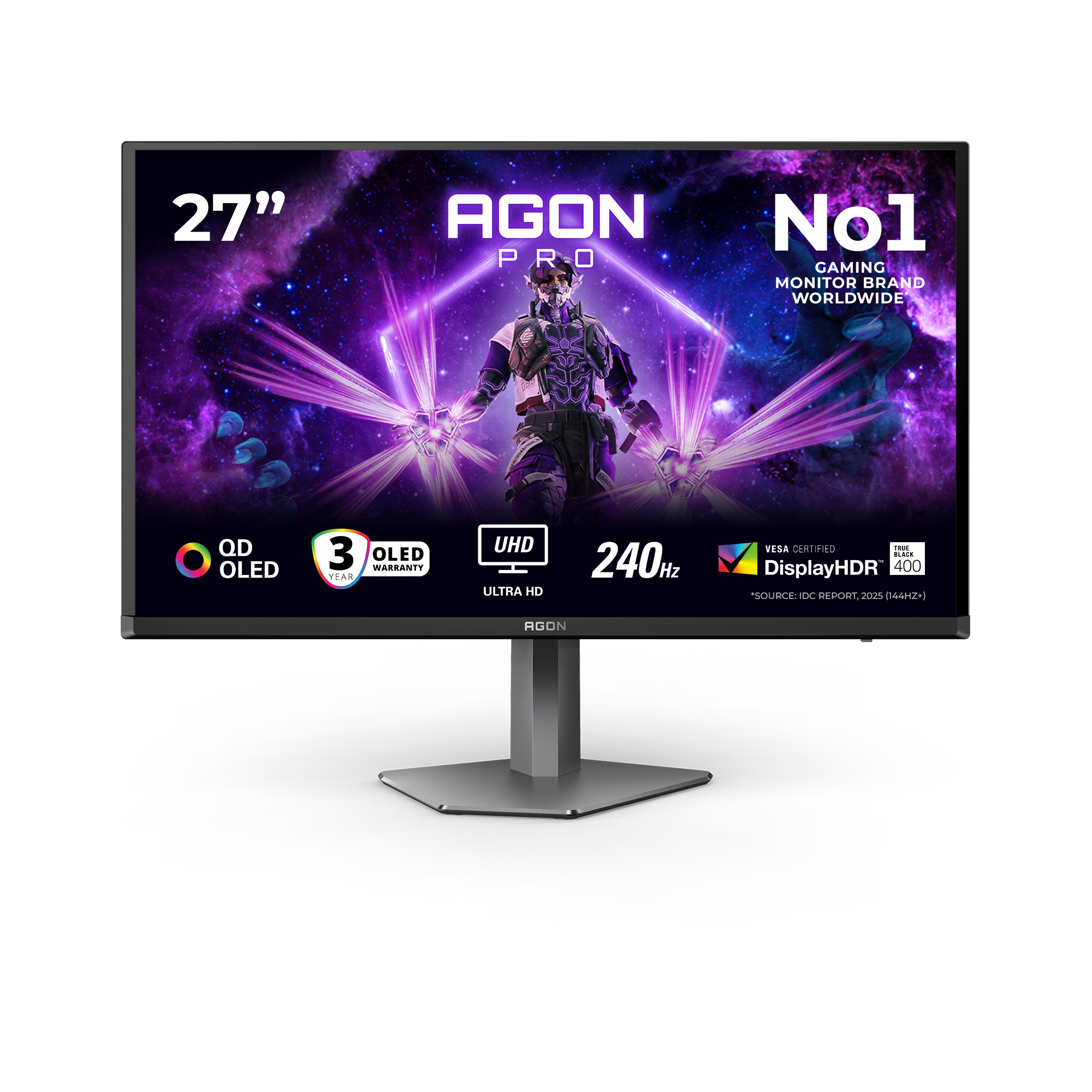 AOC AGON PRO AG276UZD skærm - 27" - VE