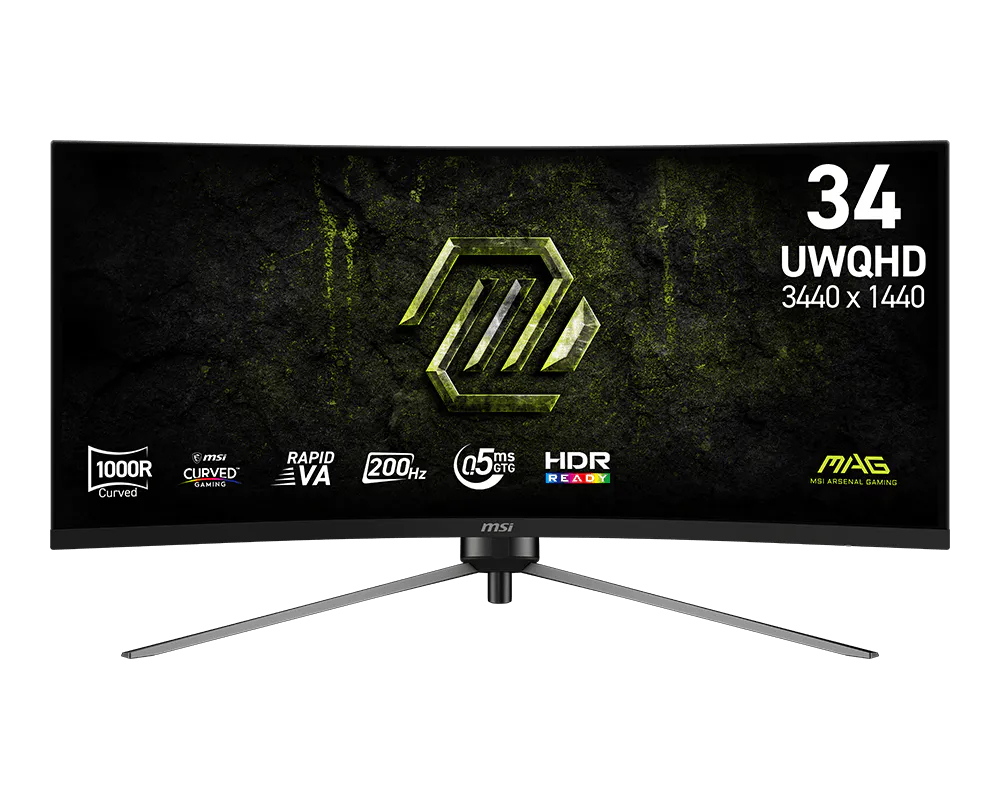 MSI MAG 345CQRF E20 86,36 UWQHD 16:9 VA DP HDMI