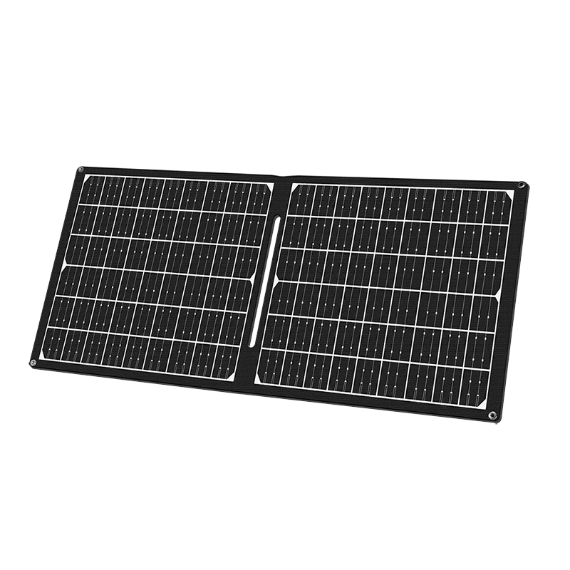 Foldable Solar Panel, 1x USB-C, 1x USB-A, DC out, 30W