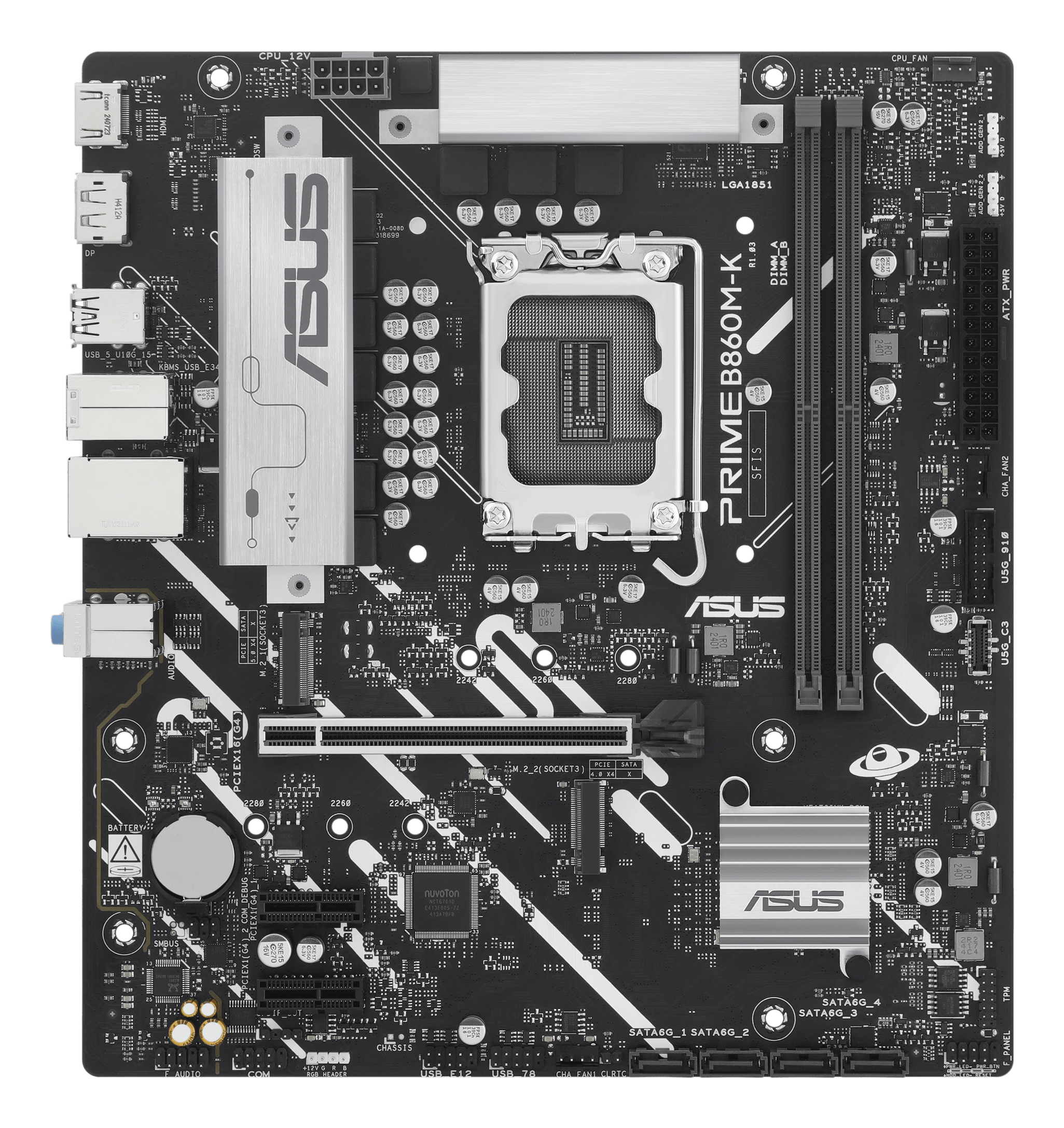 LGA1851 ASUS PRIME B860M-K
