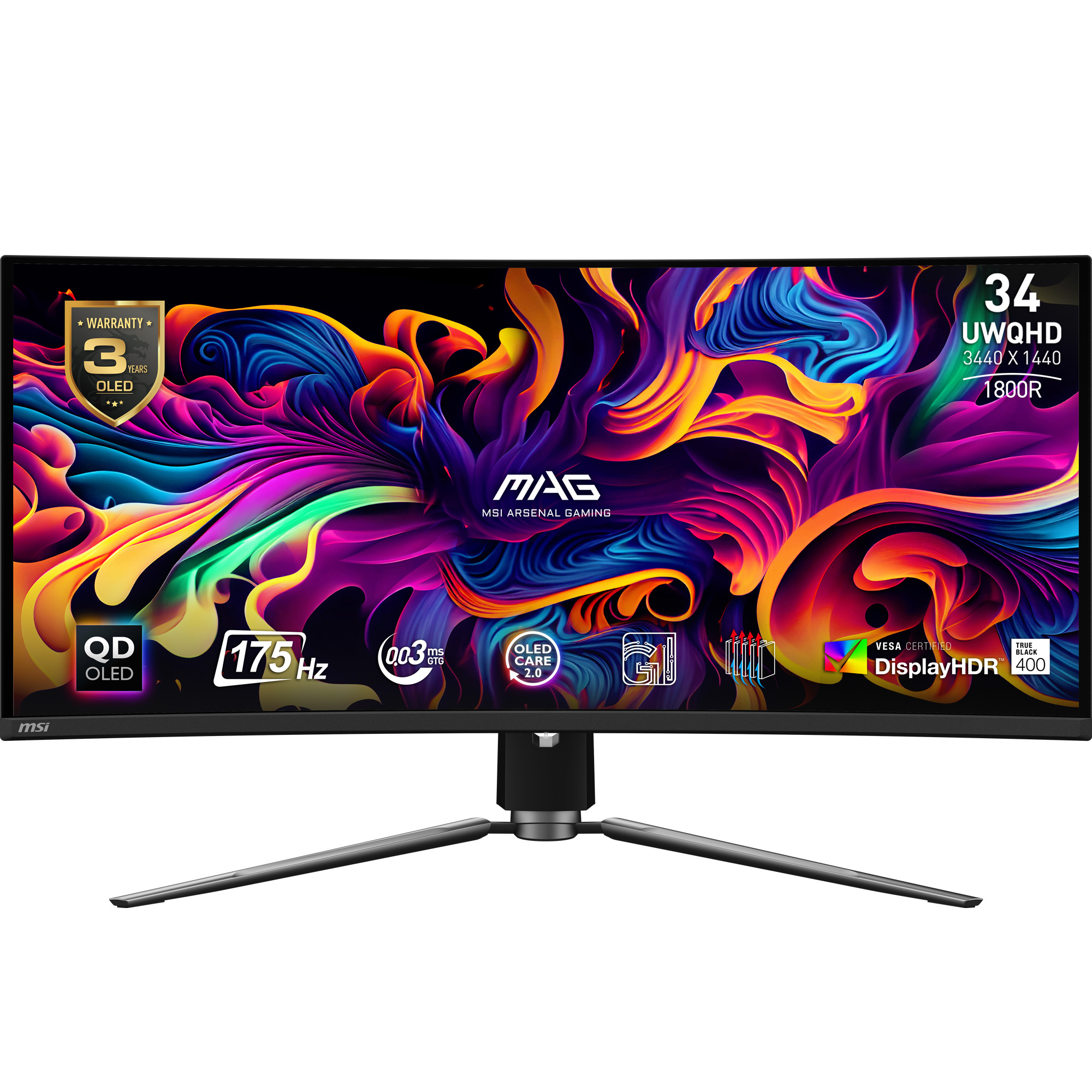 MSI MAG 341CQPDE QD-OLED 86,4cm (34")