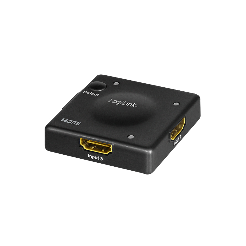 Logilink HDMI switch, 3x1-Port, 1080p/60 Hz, HDCP, CEC, Mini