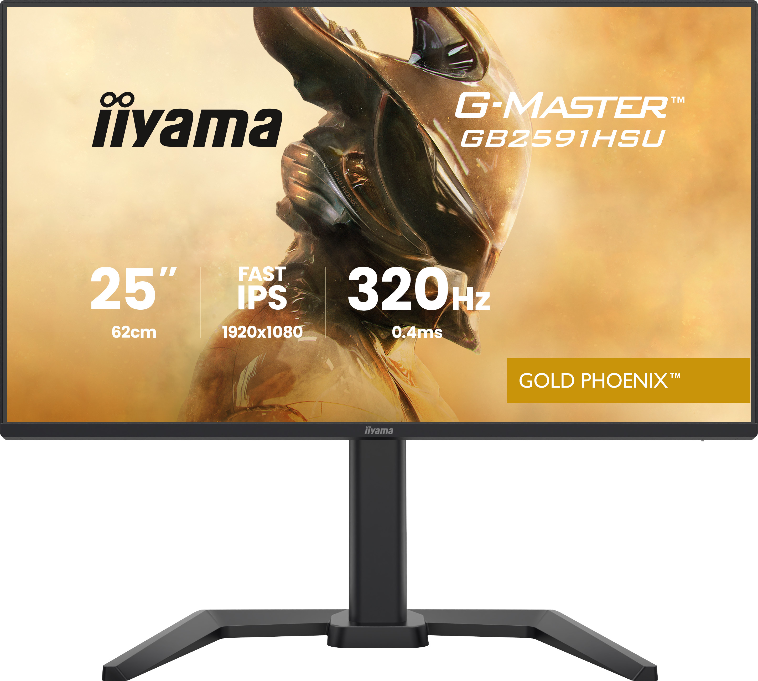 iiyama G-MASTER Gold Phoenix™ GB2591HSU-B1 Gaming-Monitor 68,6 cm (24,5") mattschwarz