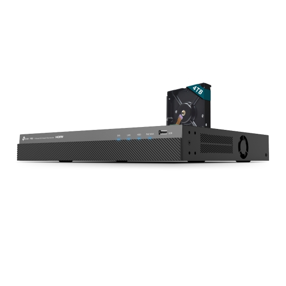 TP-Link Omada IPCam VIGI NVR2016H-16MP-4TB 16 Channel PoE+