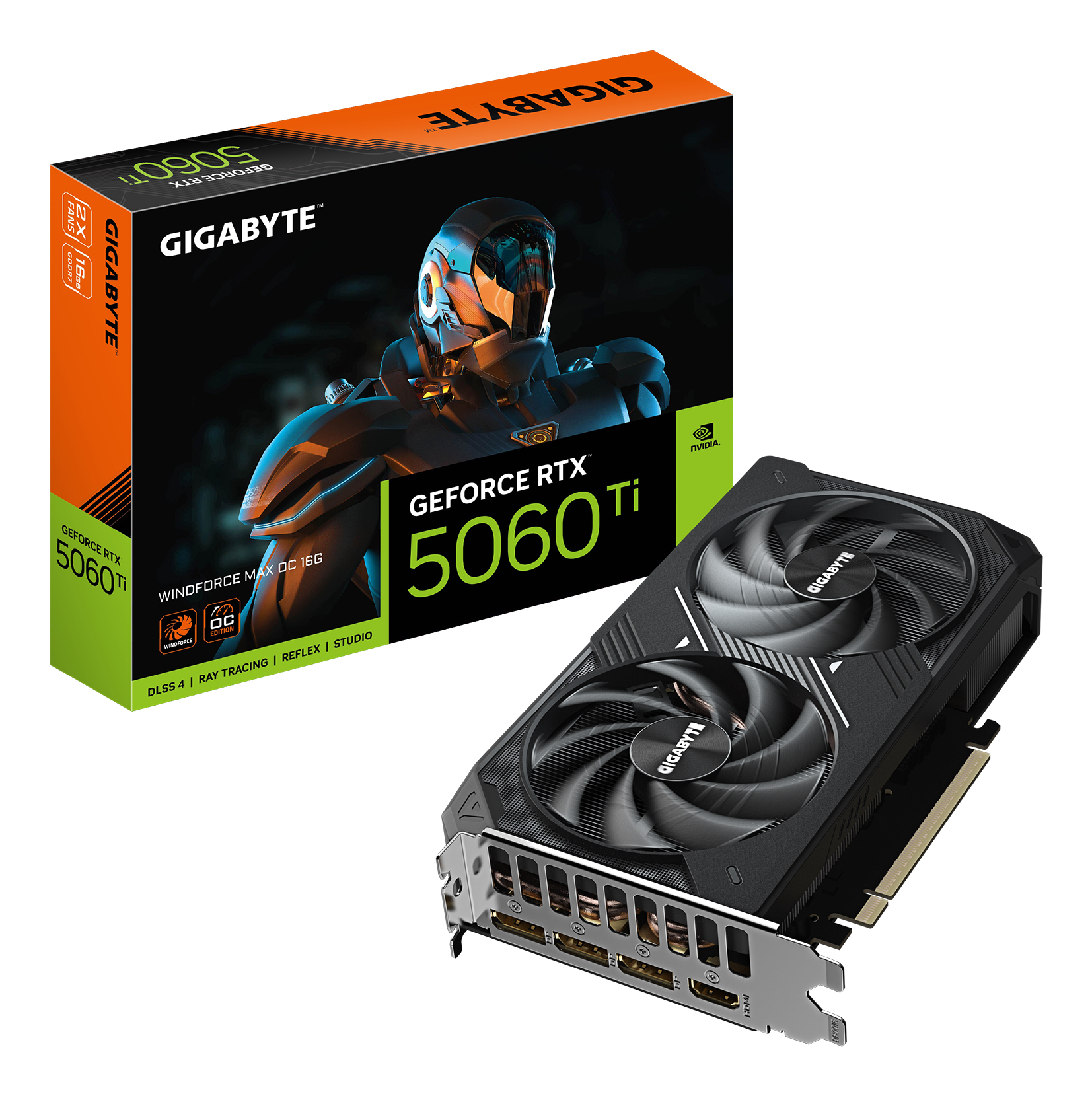 RTX 5060 TI 16GB Gigabyte Windforce Max OC GDDR7