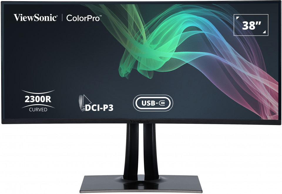 Viewsonic 95.3cm VP3881A curved 21:9 HDMI/DP/USBC/LAN WQHD+