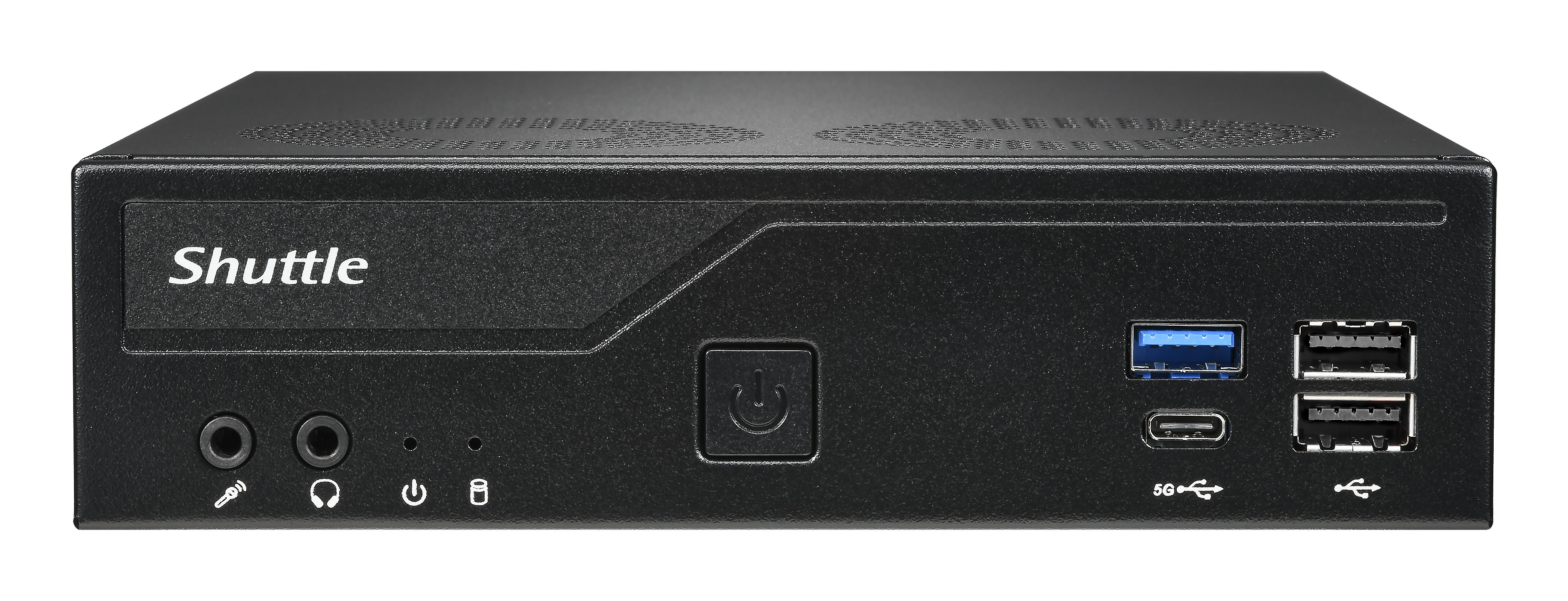 Shuttle XPC slim DH610 Mini PC Barebones Sort
