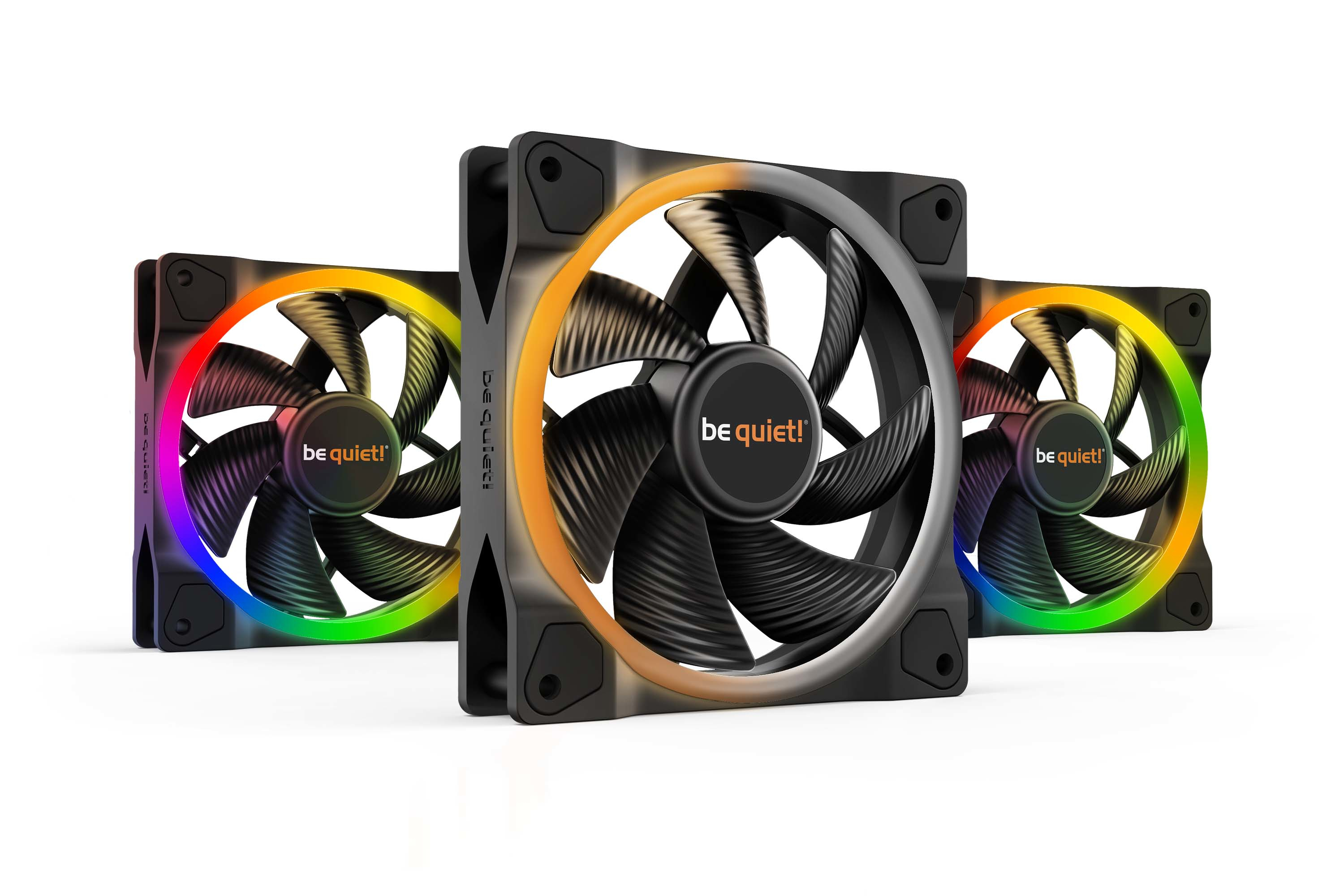 be quiet! LIGHT WINGS 120mm PWM Triple-pack