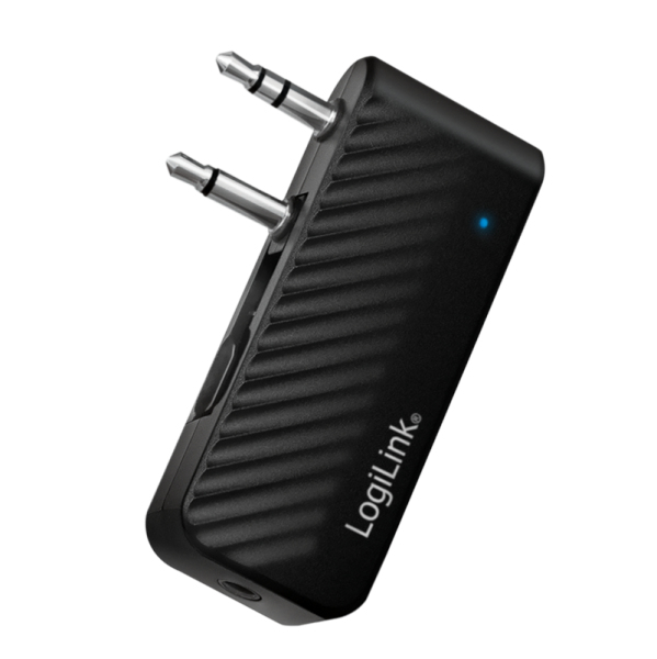 Logilink Bluetooth 5.1 Audiosender, Reichweite bis 7m, schw.