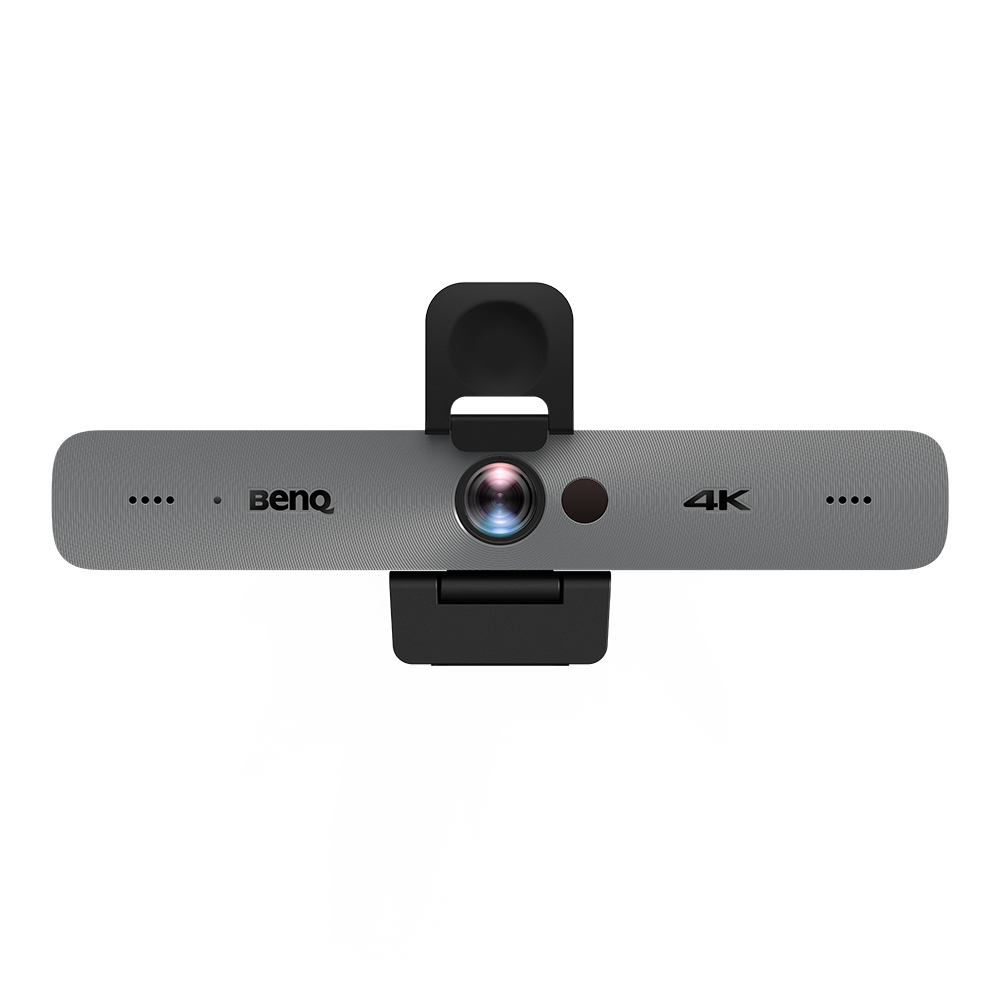 BenQ DVY32 | 3840x2160 | 0x Opt. Zoom | 108° Fov. | Fixed Optic (EPTZ) Roomcamera | Grå