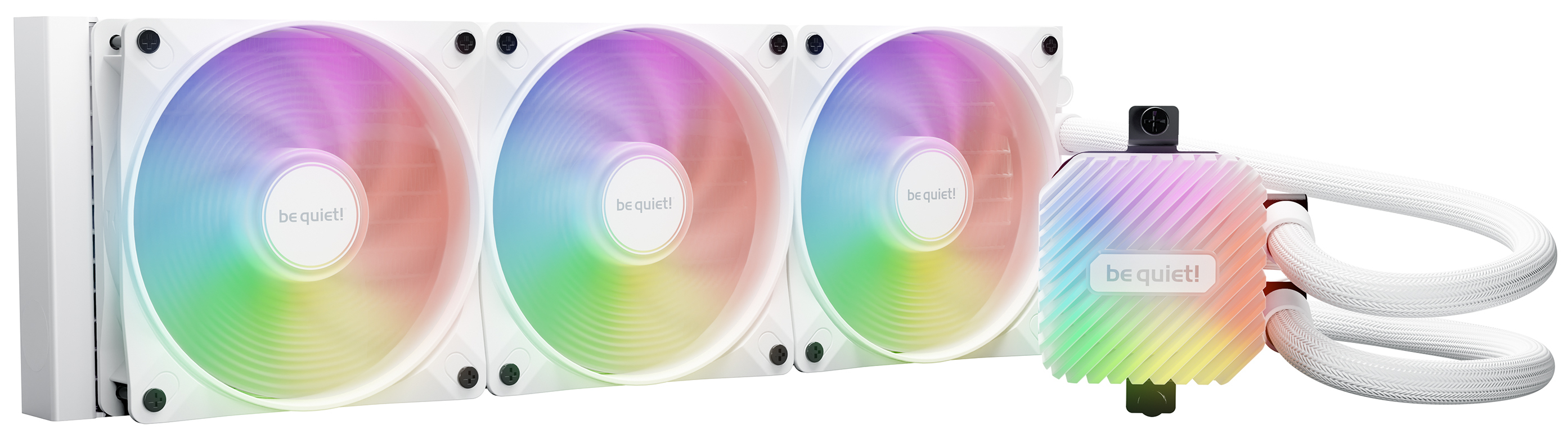 K Cooler Wasserkühlung be quiet! LIGHT LOOP 360mm ARGB White