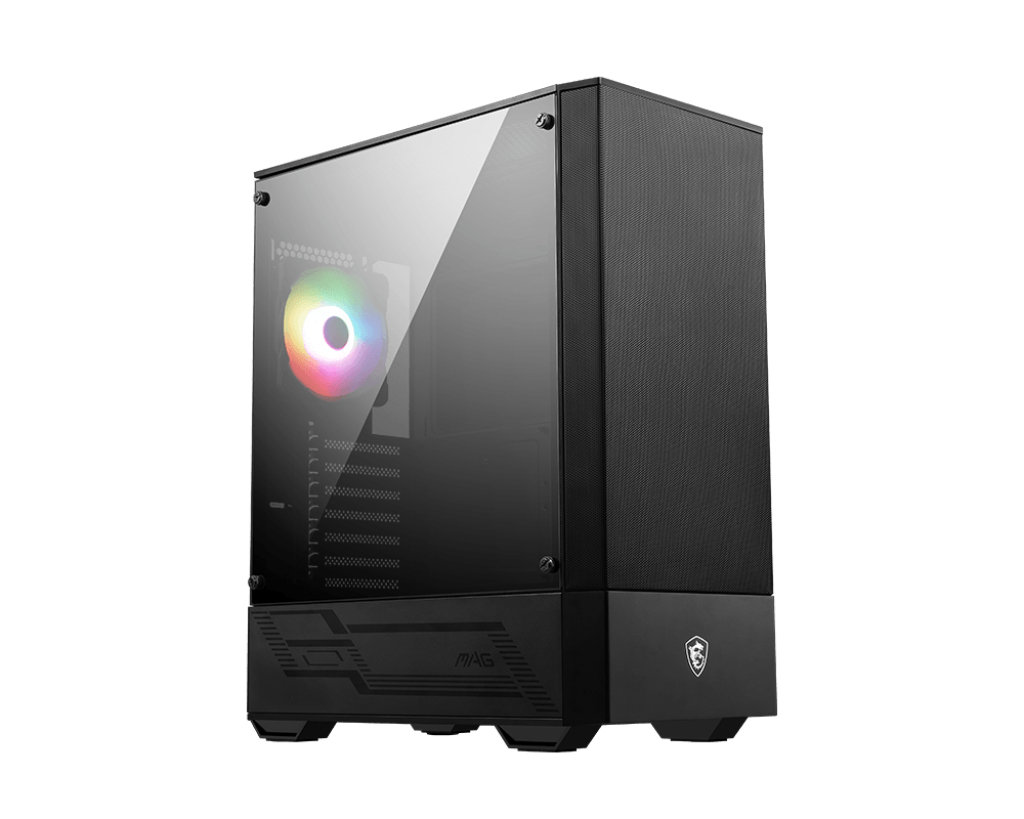 MSI MAG SHIELD 110R Tårn ATX Ingen strømforsyning Sort