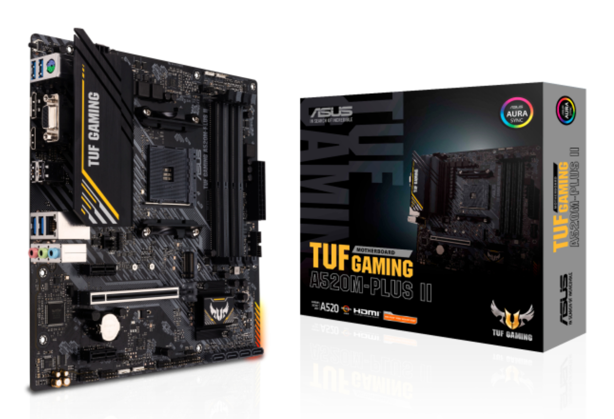 MB ASUS TUF GAMING A520M-PLUS II (AMD.AM4.DDR4.mATX)