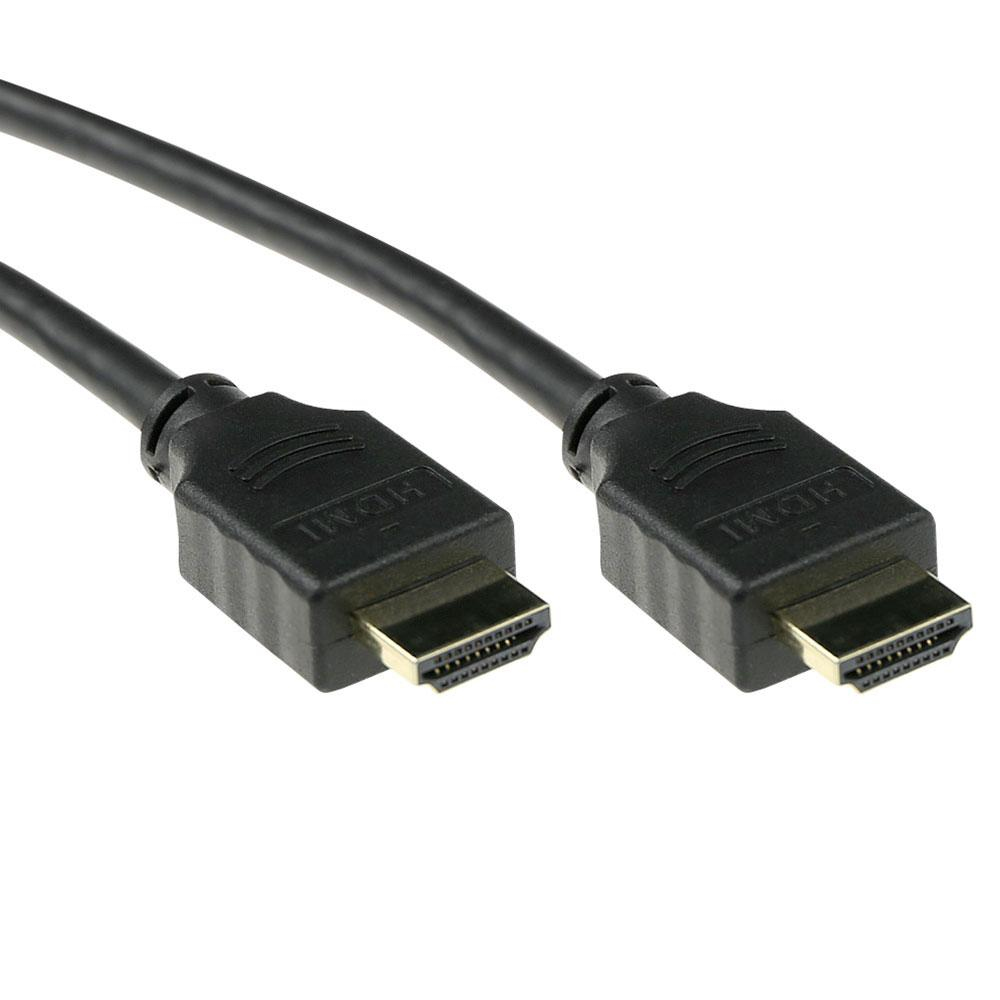 0.5 meters HDMI High Speed premium certified cable v2.0 HDMI-A male - HDMI-A male