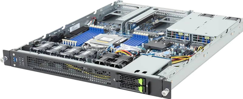 Server Gigabyte Barebone E163-Z34-AAH1 1U AMD EPYC 9005/9004 2x2.5 inch 2x1300W