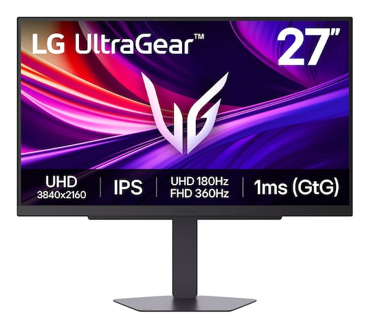 LG UltraGear 27G810A-B 27 IPS 3840 x 2160 (4K) HDMI DisplayPort 180Hz