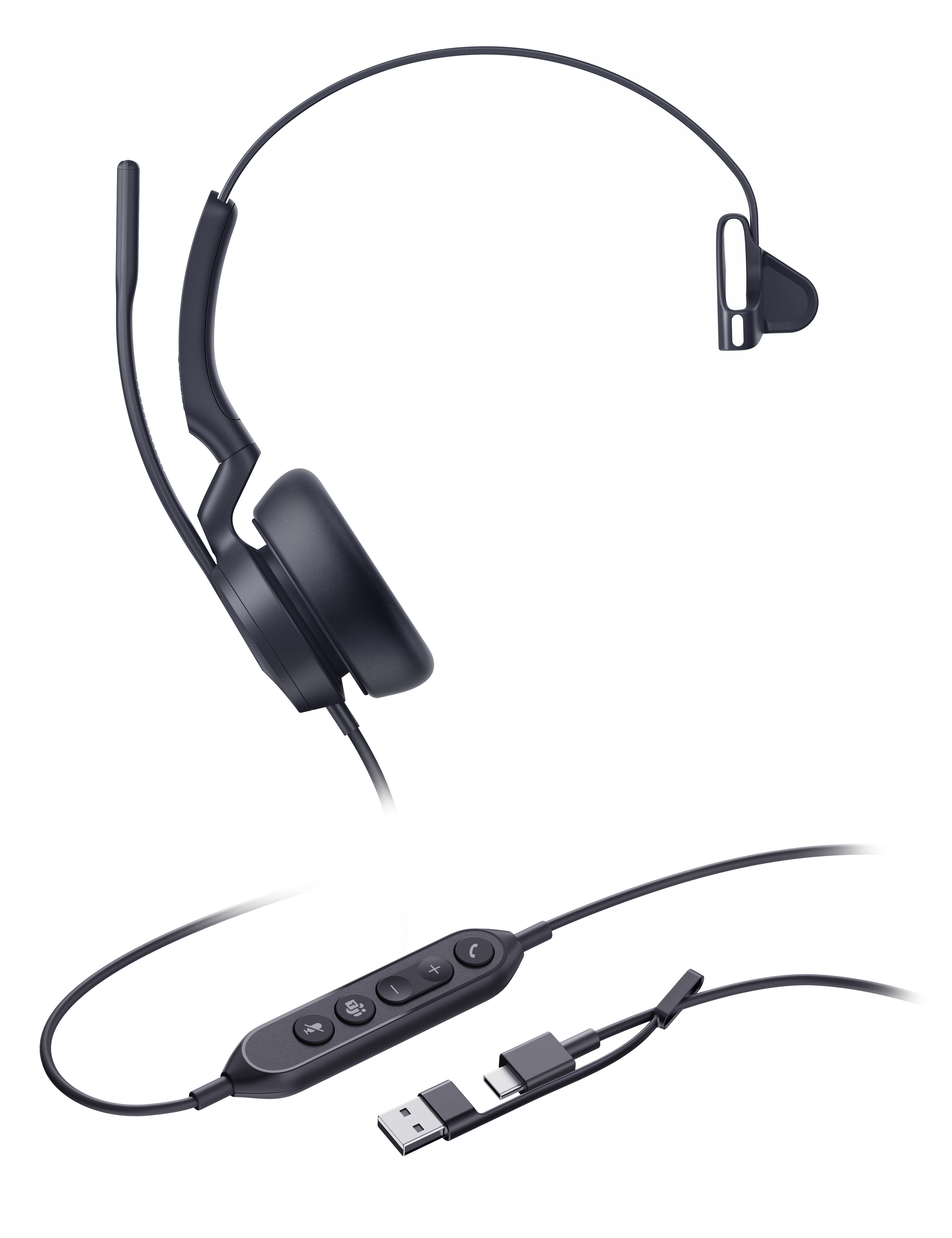 Yealink UH46 Mono Teams USB-C/A  Headset