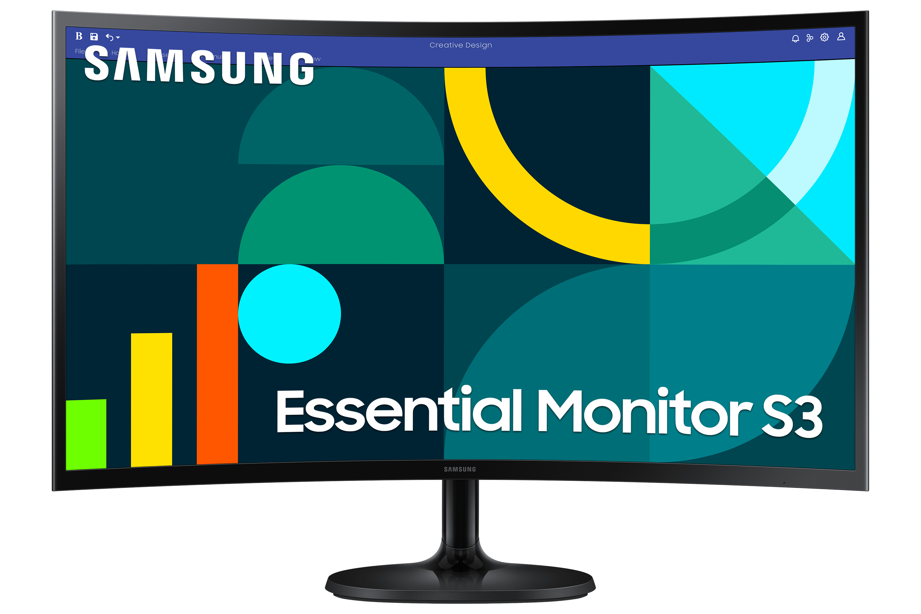 Samsung S27D364GAU skærm - LED baglys