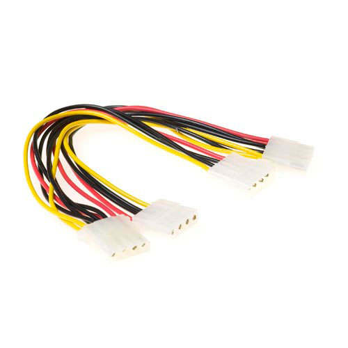 Powersplitter cable for 3x 5,25 inch 0,20 m