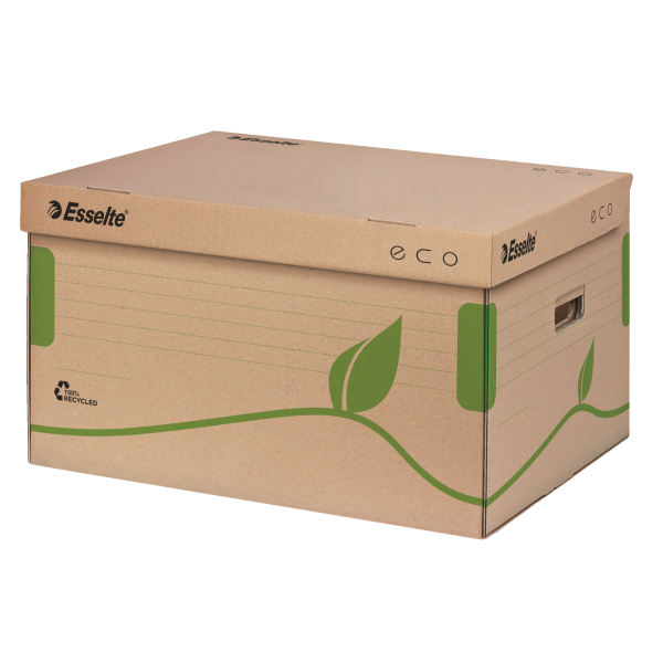 Esselte Archivbox ECO bn braun 43,9 x 34,5 x 24,2 cm, 1 St.