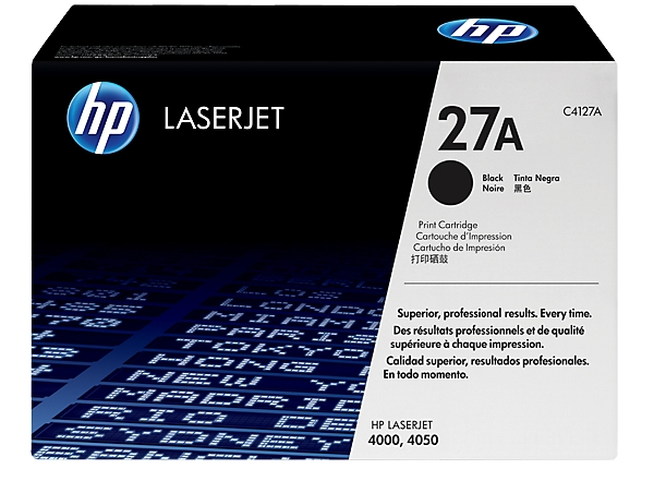 HP 27X - Højtydende - sort - original