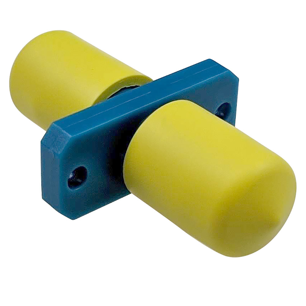 Fiber optic ST-ST simplex adapter ST/ST