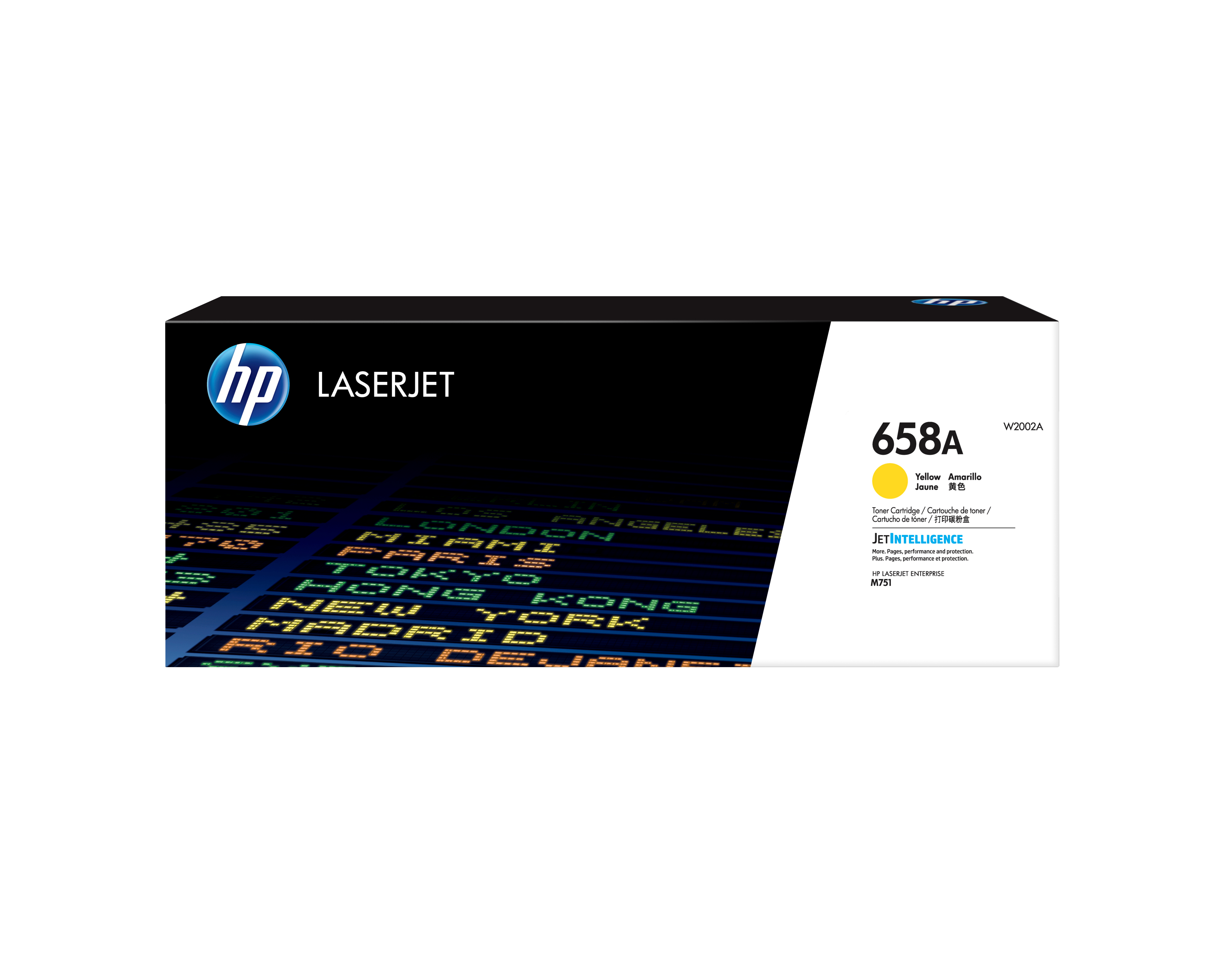 HP 658A Yellow LaserJet Toner Cartridge